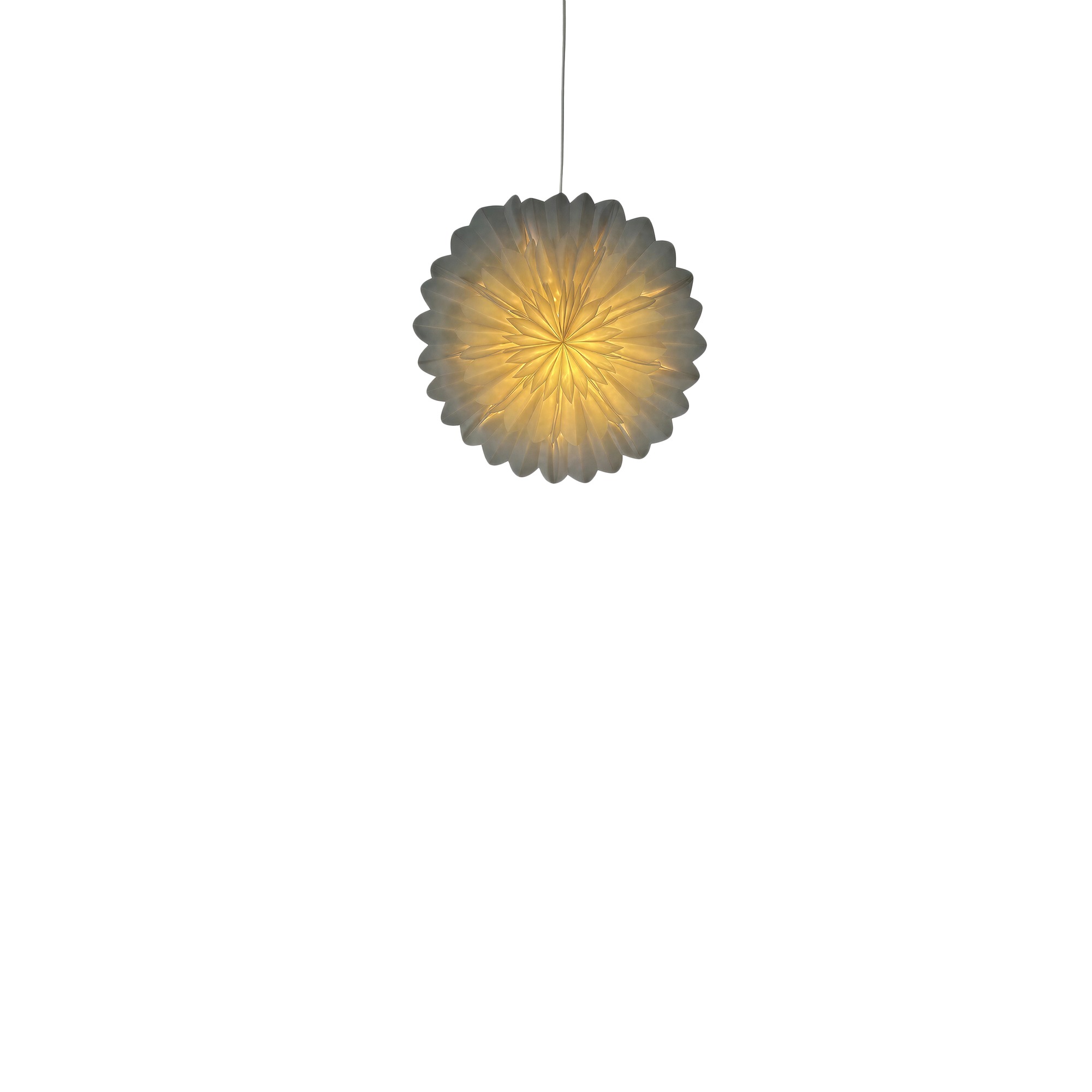 &Eacute;toile de l'Avent 'Lotus' 45cm - Blanc
