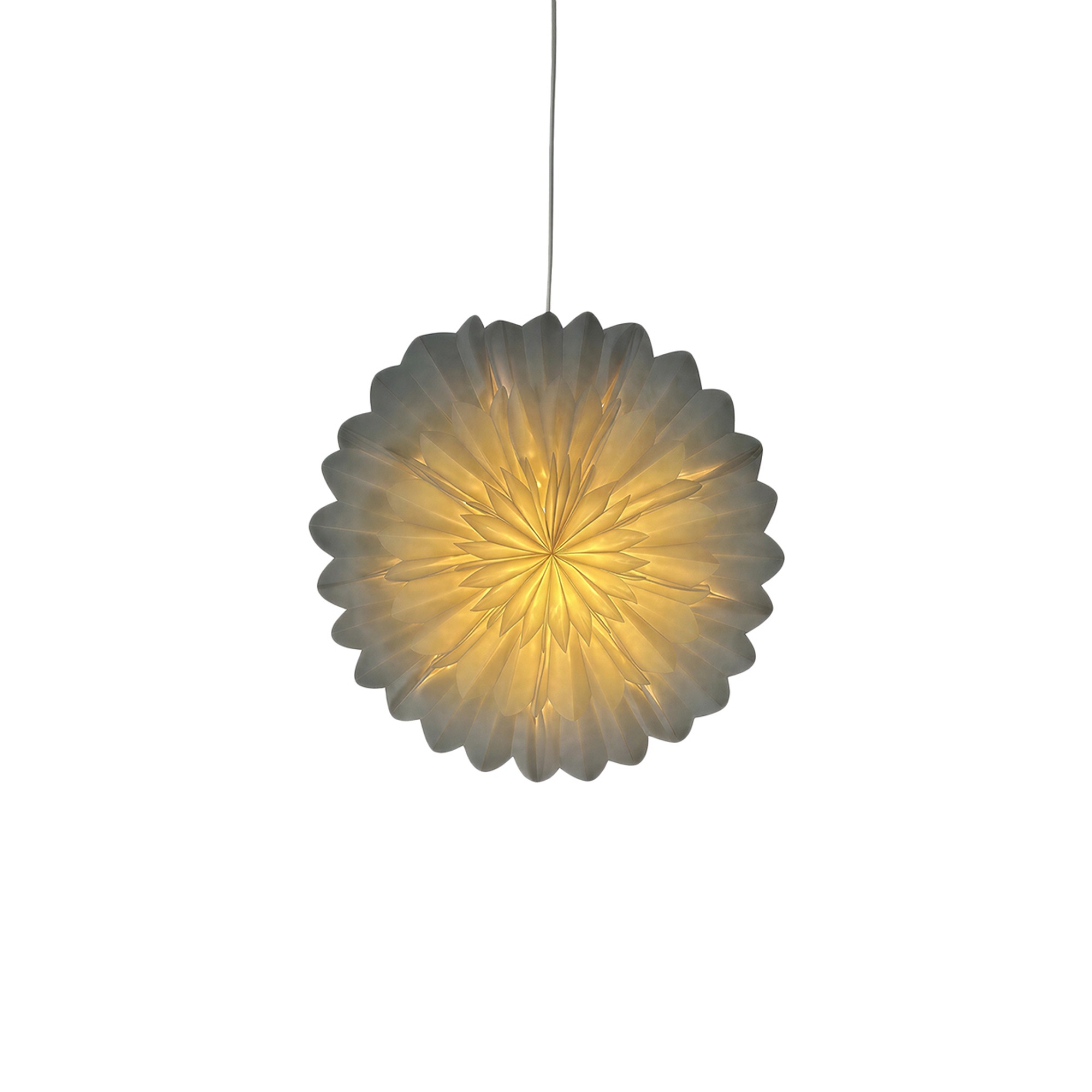 Étoile de l'Avent 'Lotus' 45cm - Blanc