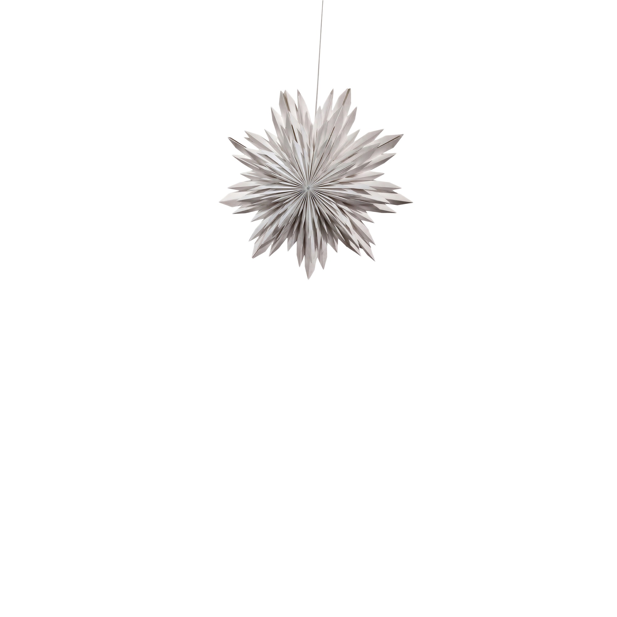 &Eacute;toile de l'Avent 'Oslo' 45cm - Blanc