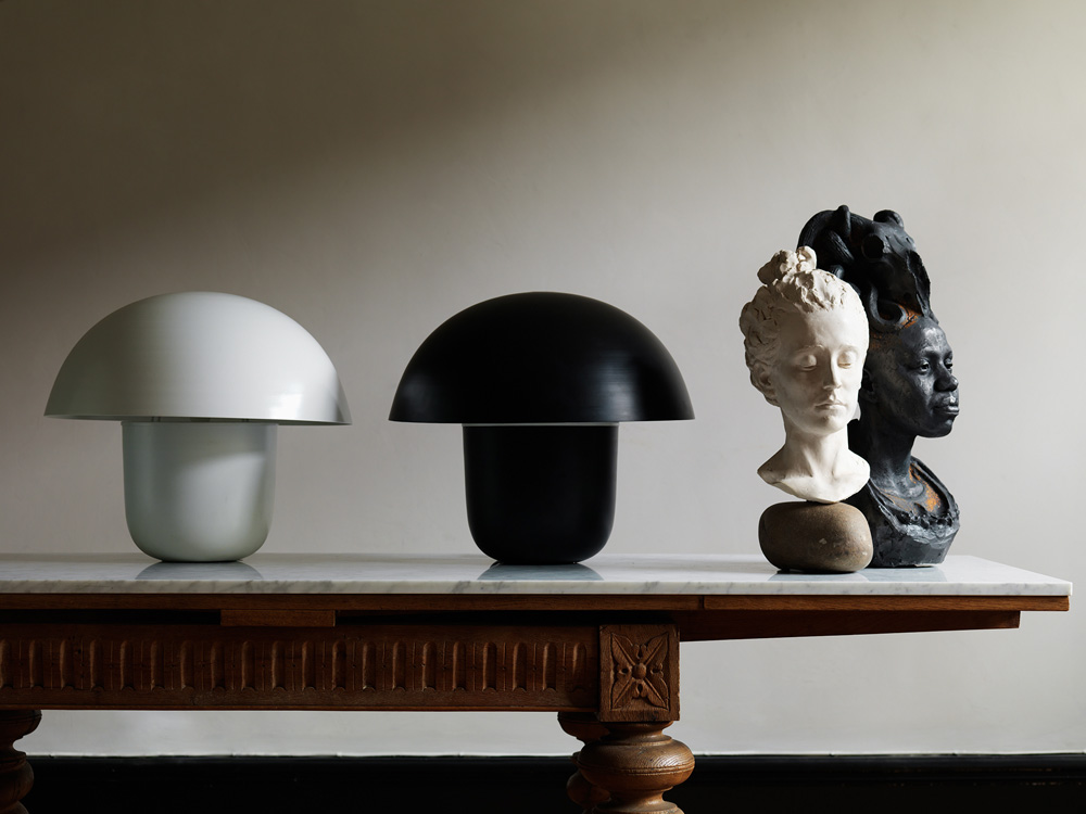 Lampe de table 'Carl-Johan' - Noir S