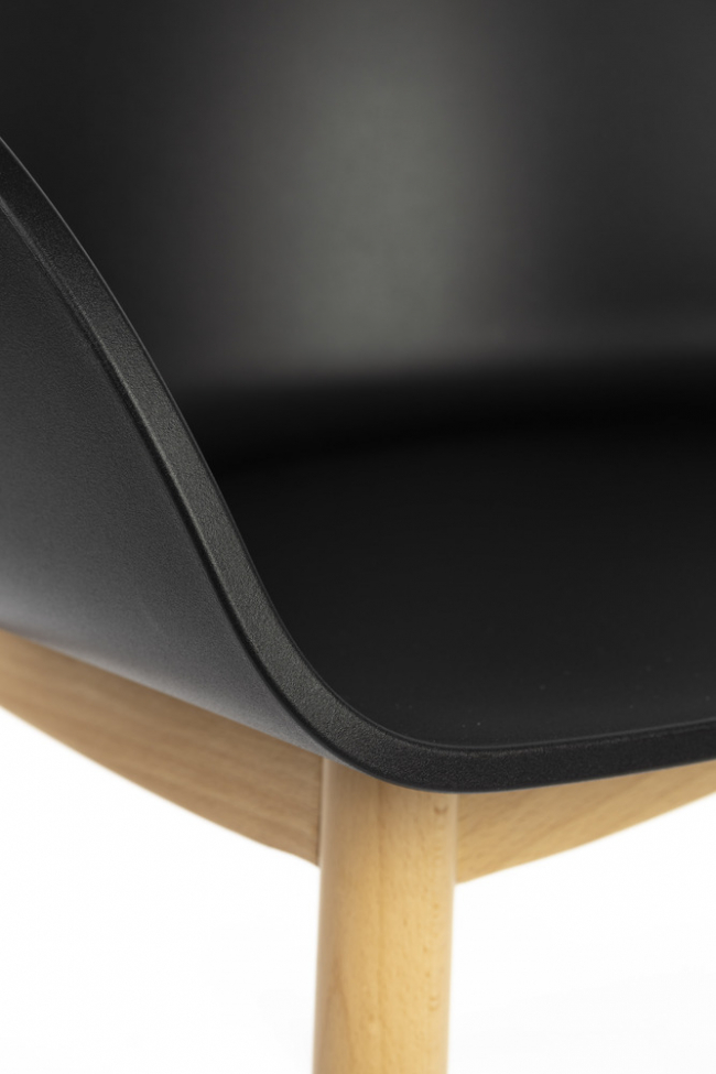 Fauteuil 'Void' - Nature/Noir