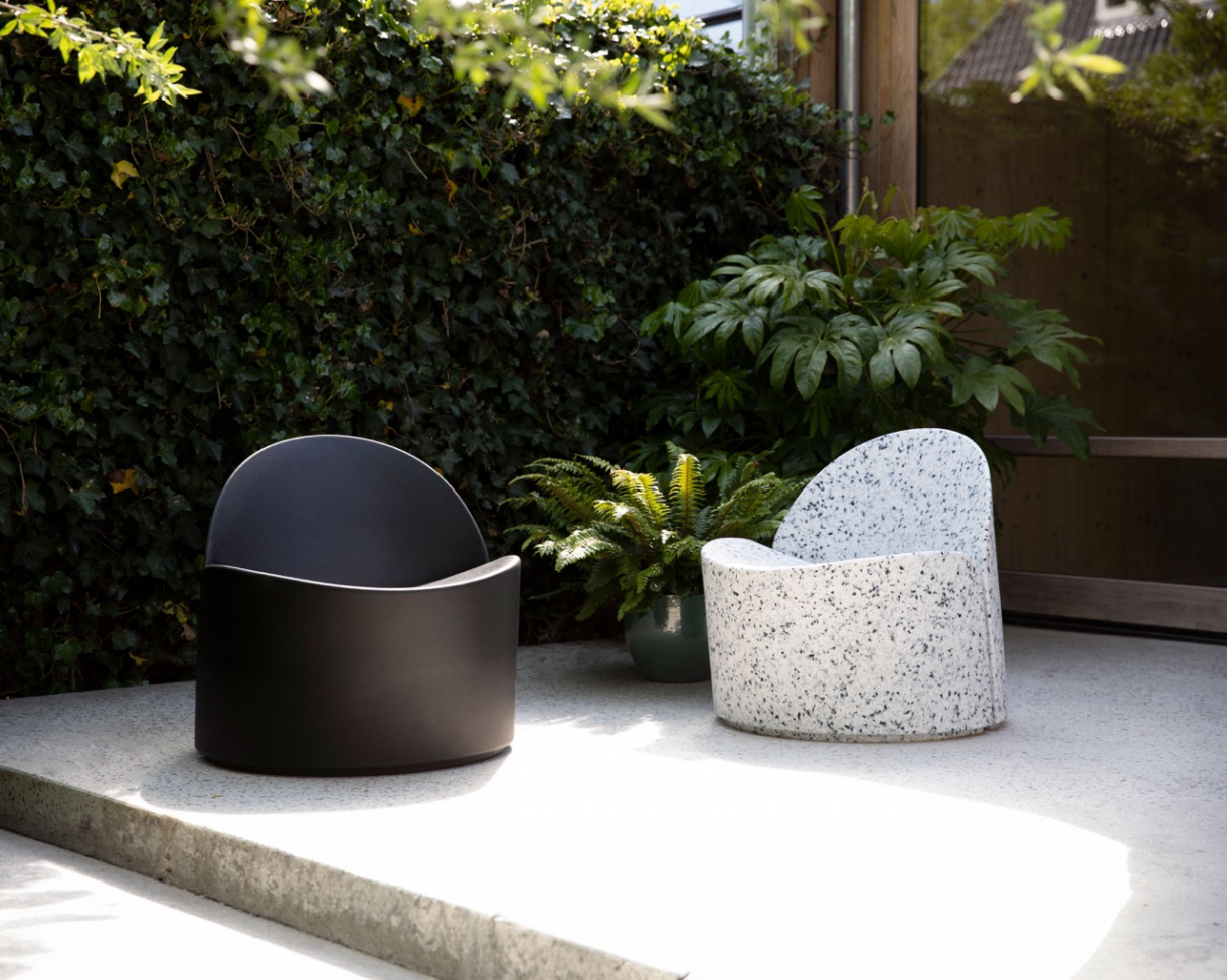 Chaise 'Bloom' - Noir