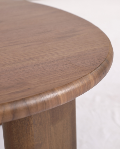 Table basse 'Kindy' 117x75cm - Noyer