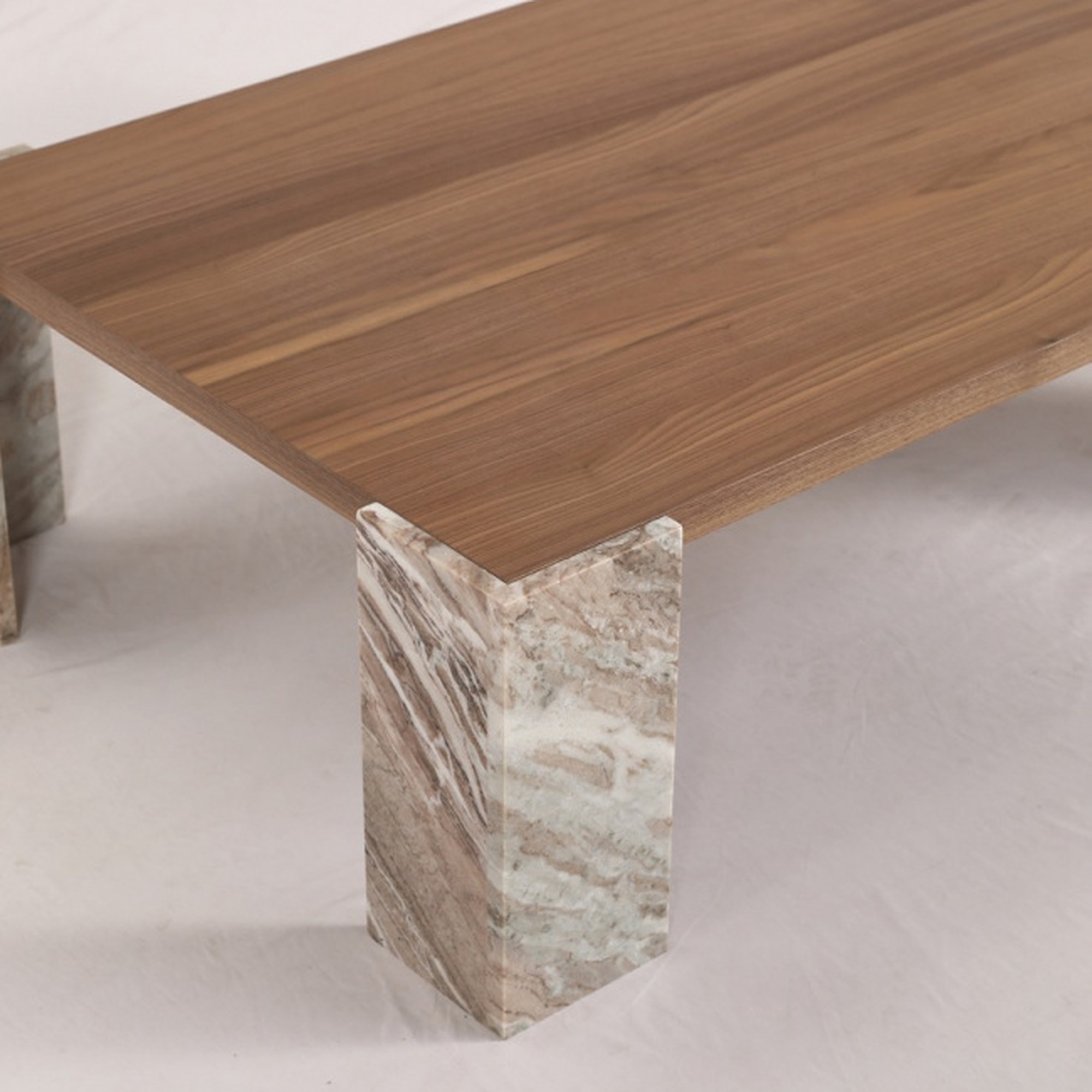 Table basse 'Monte' 115x75cm - Noyer