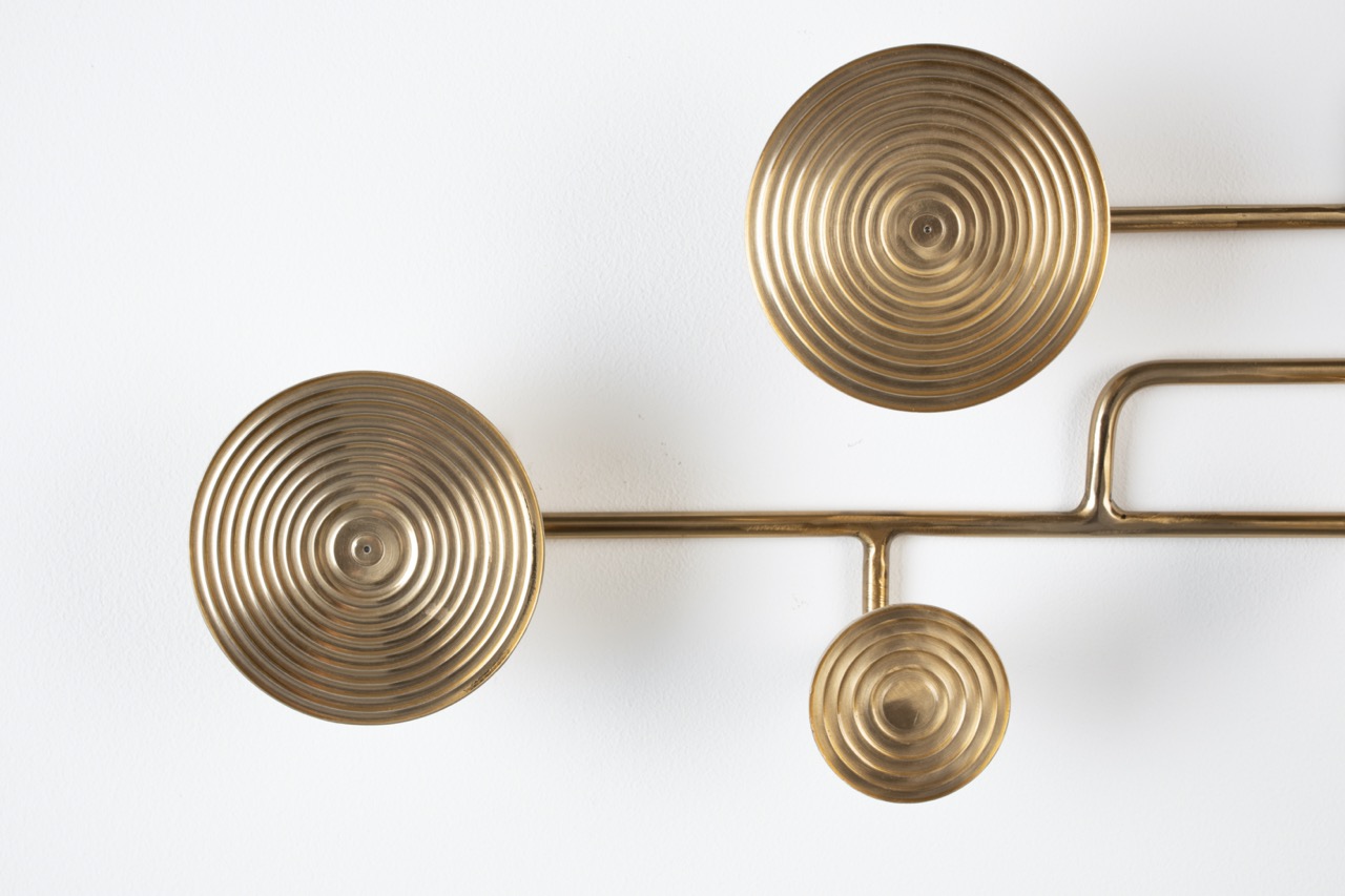 Crochets muraux 'Hypnotising' - Or