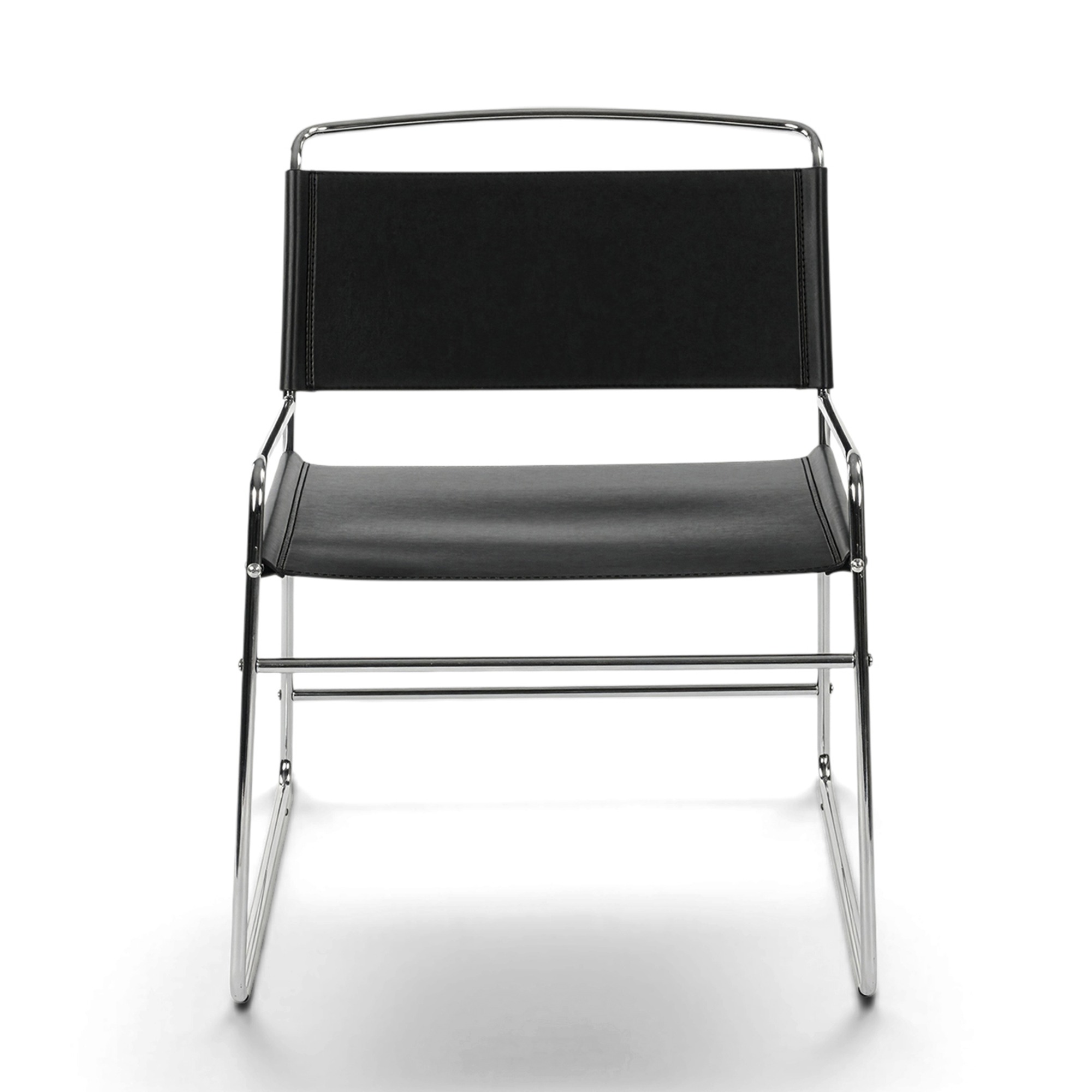 Chaise 'Lucca' - Noir