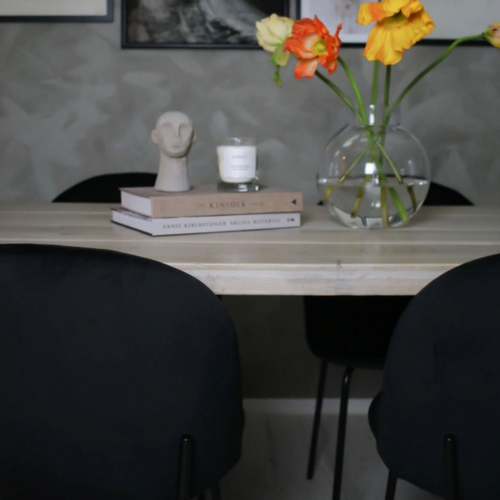 Chaise '&Eacute;l&eacute;gante' - Noir