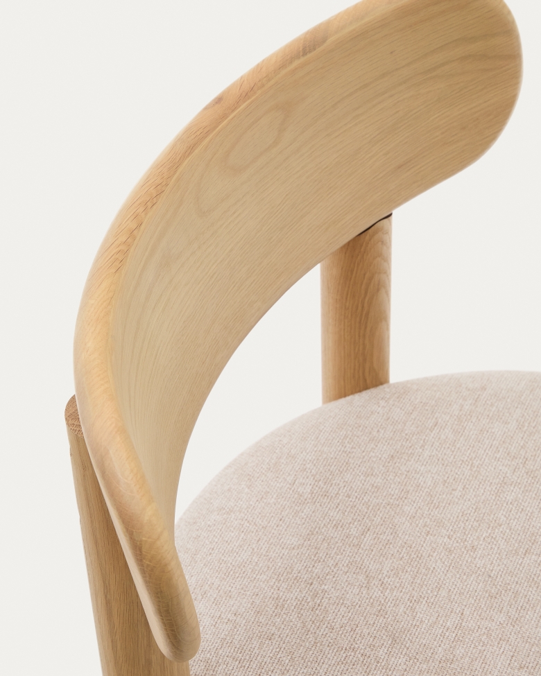 Chaise 'Nebai' - Naturel