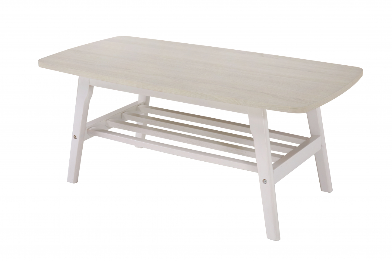 Table basse 'Créme' - Pigment blanc