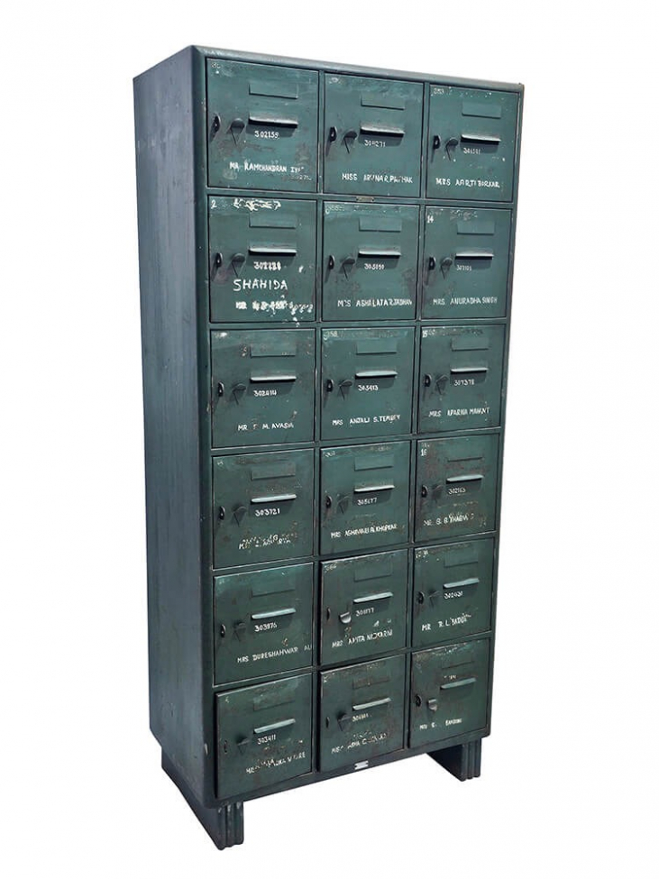Armoire 'Old locker' - Vert