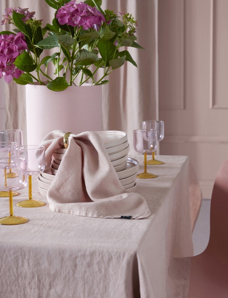 Nappe 'Sunshine' 145x330 - Rose