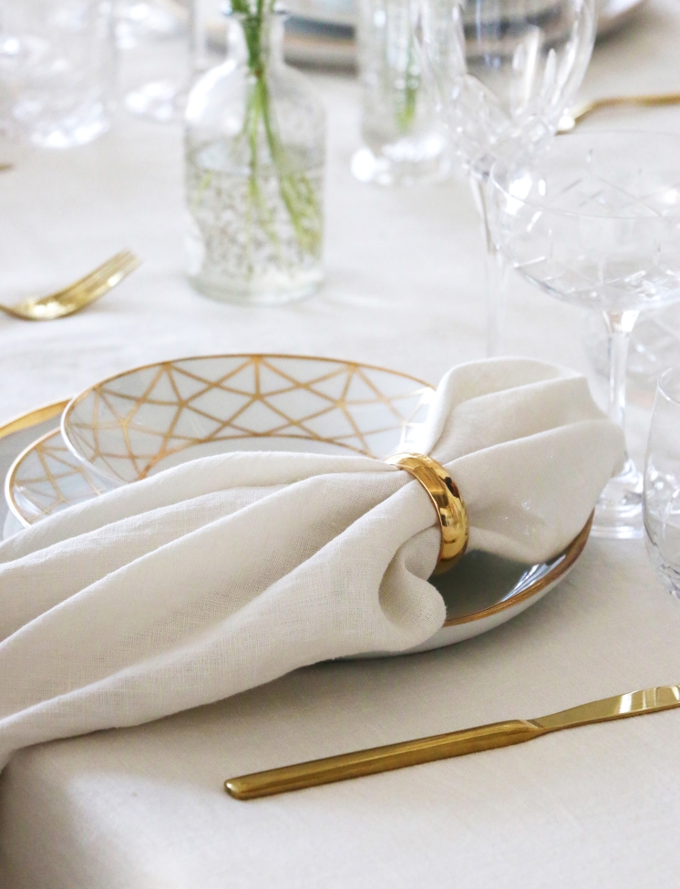 4-pack Serviette 'Sunshine' 45x45 - Beige