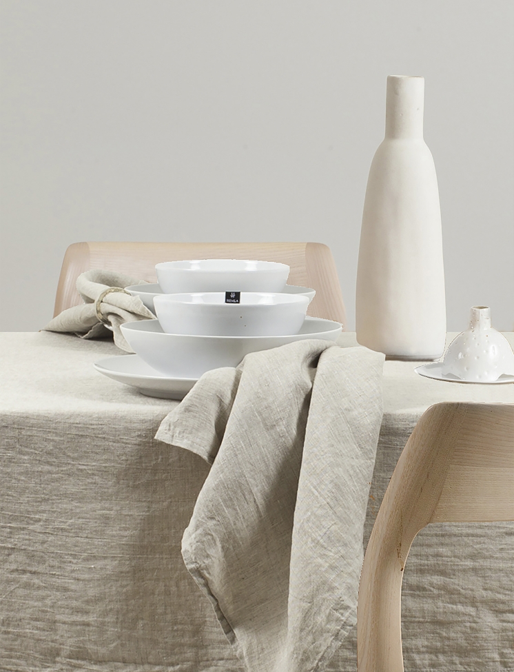 4-pack Serviette 'Sunshine' 45x45 - Naturel