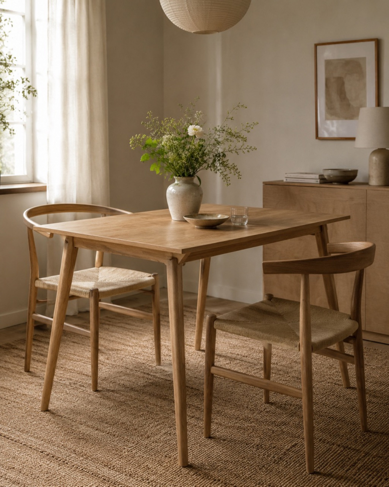Table à manger 'Nordisk' 120x70cm - Chêne