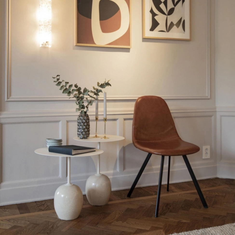 Chaise 'Carrie' - Cognac