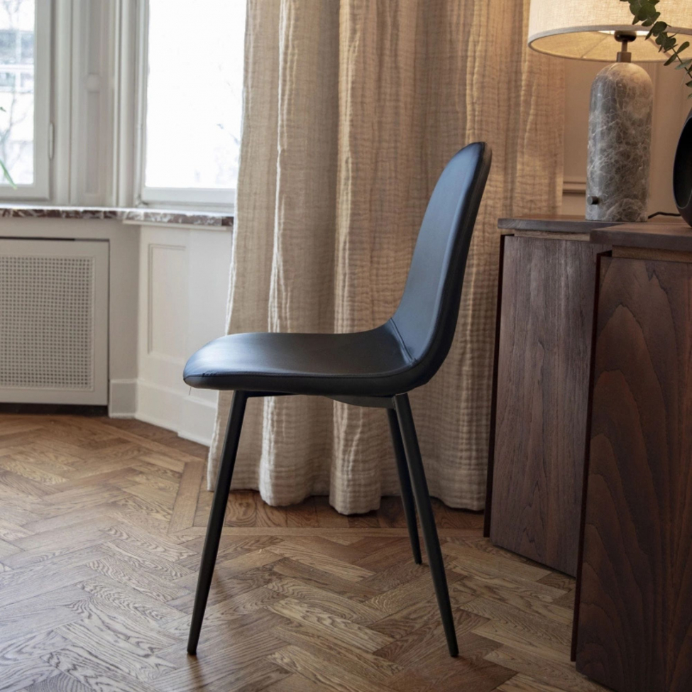 Chaise 'Forma' - Noir