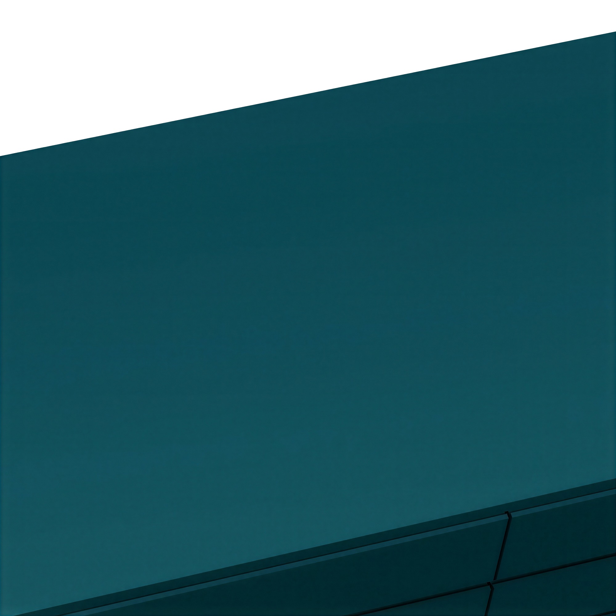 Commode 'Elle' 120x70 - Turquoise/Laiton