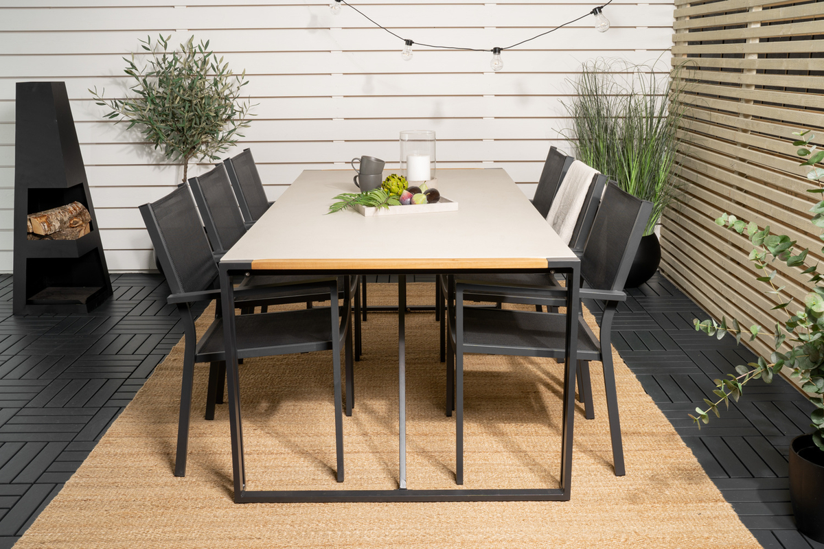 Groupe de repas 'Umeå' - Noir