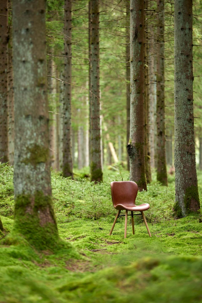 Chaise 'Böda' - Nature/Marron