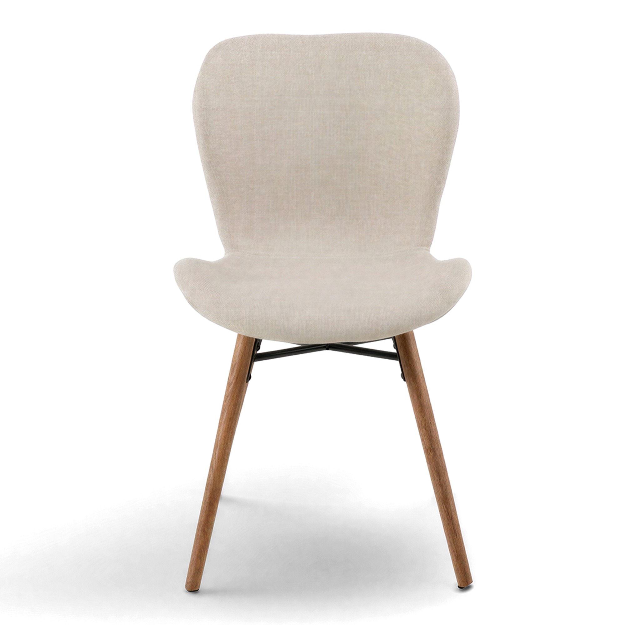 Chaise 'B&ouml;da' - Beige/Nature