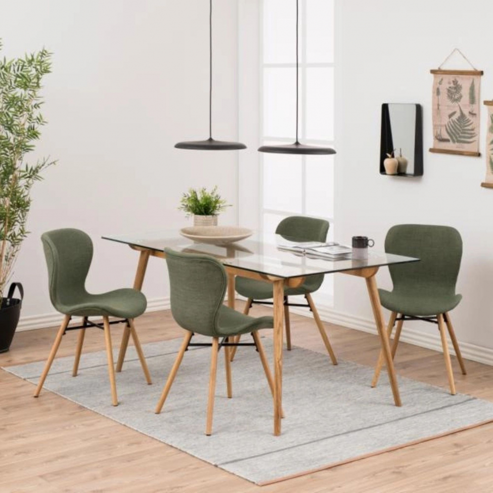 Chaise 'B&ouml;da' - Vert