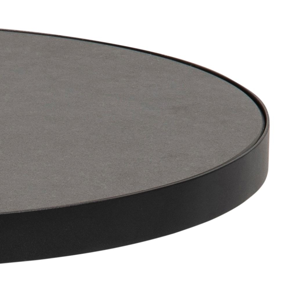 Table basse 'Soli' 45cm - Noir