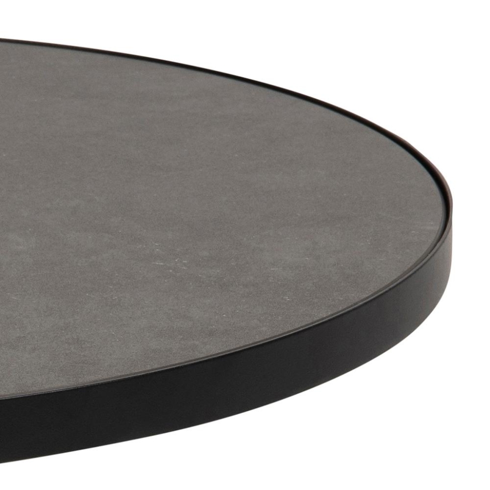 Table basse 'Soli' 65cm - Noir
