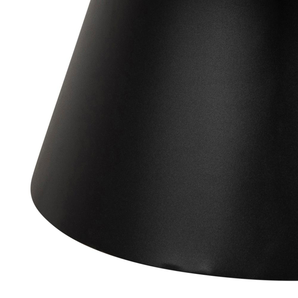 Table basse 'Soli' 85cm - Noir