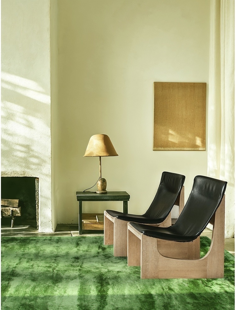 Tapis 'Aranga Super Soft' - Olive