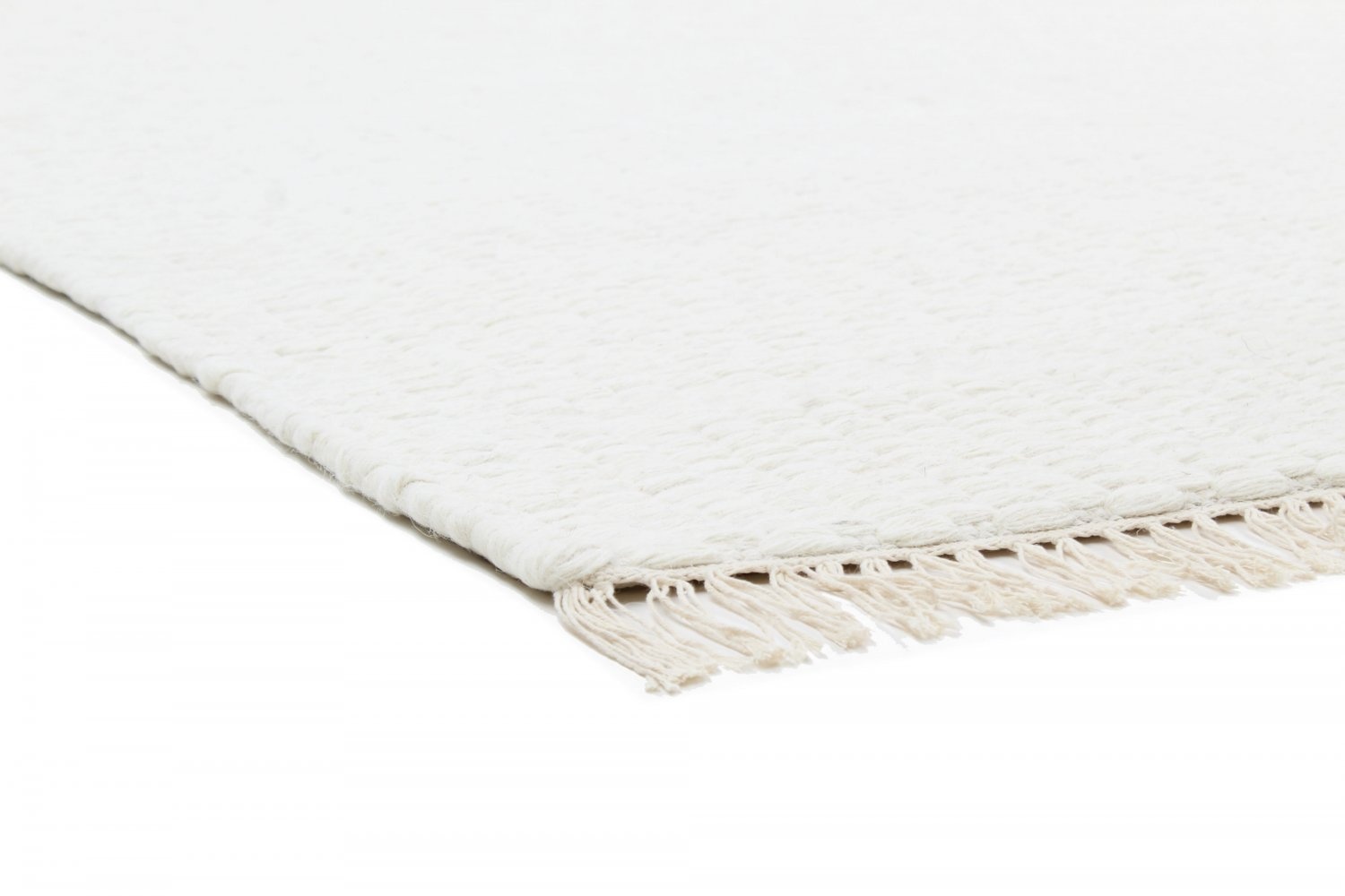 Tapis en laine 'Cartmel' - Blanc cassé