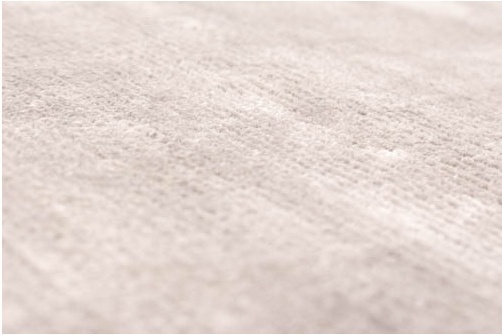 Tapis en viscose 'Jodhpur' - Gris clair/Beige