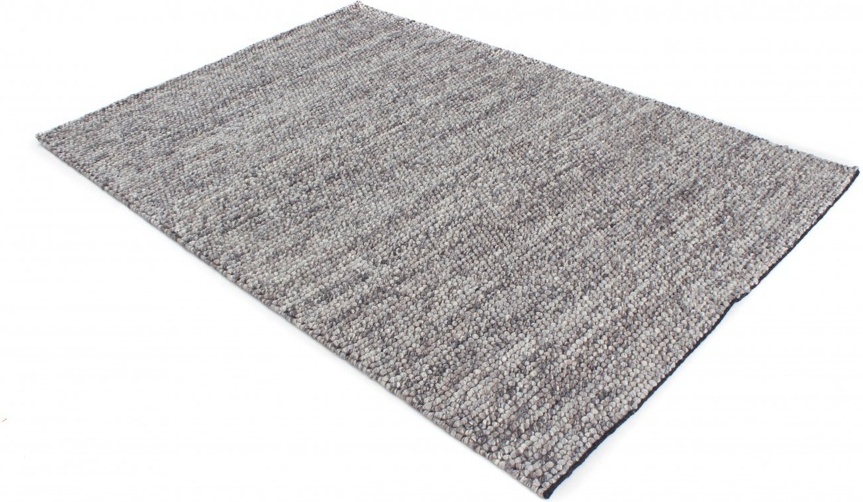 Tapis en laine 'Avafors Wool Bubble' - Gris