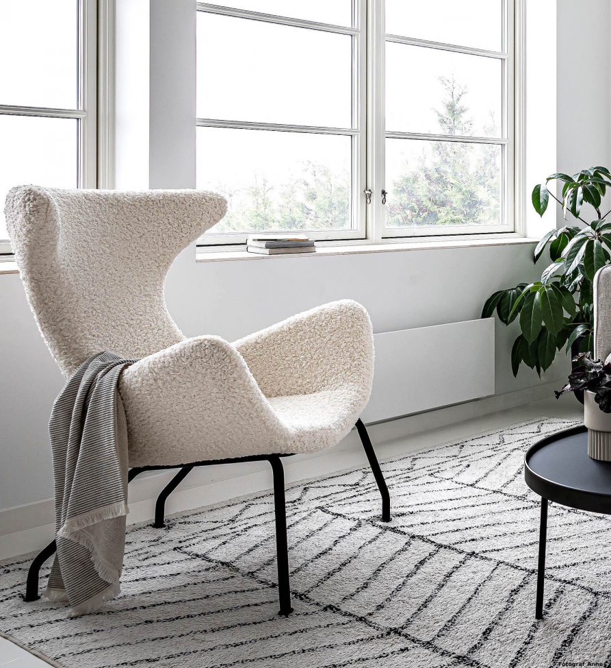 Fauteuil 'Gaia' - Blanc