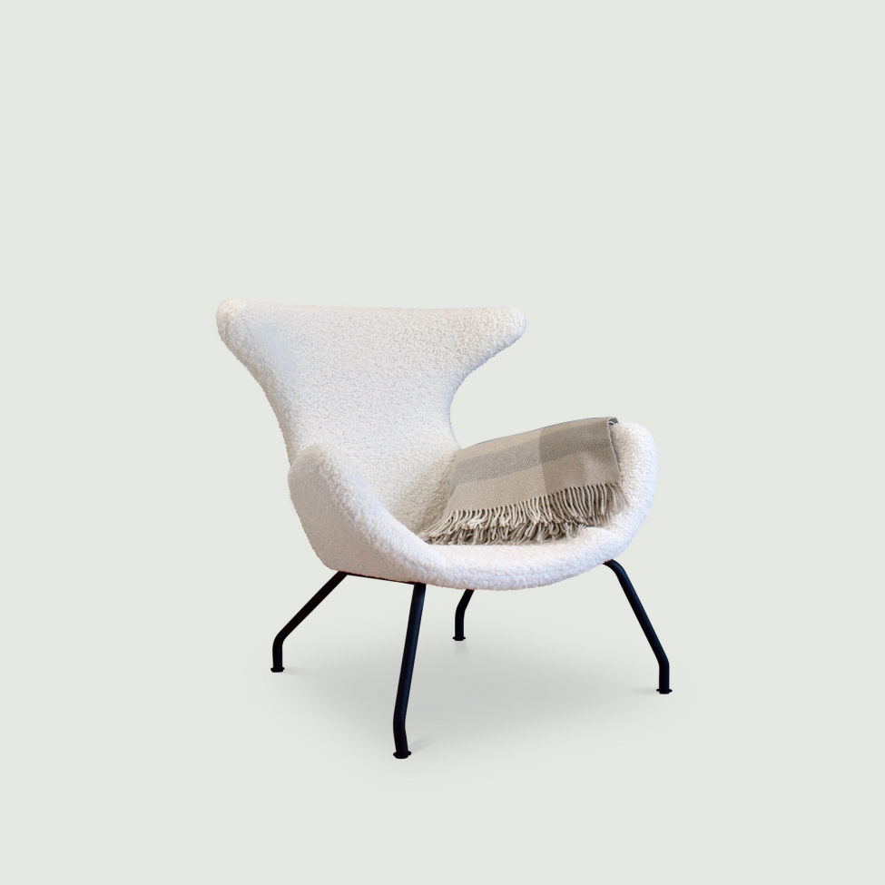 Fauteuil 'Gaia' - Blanc