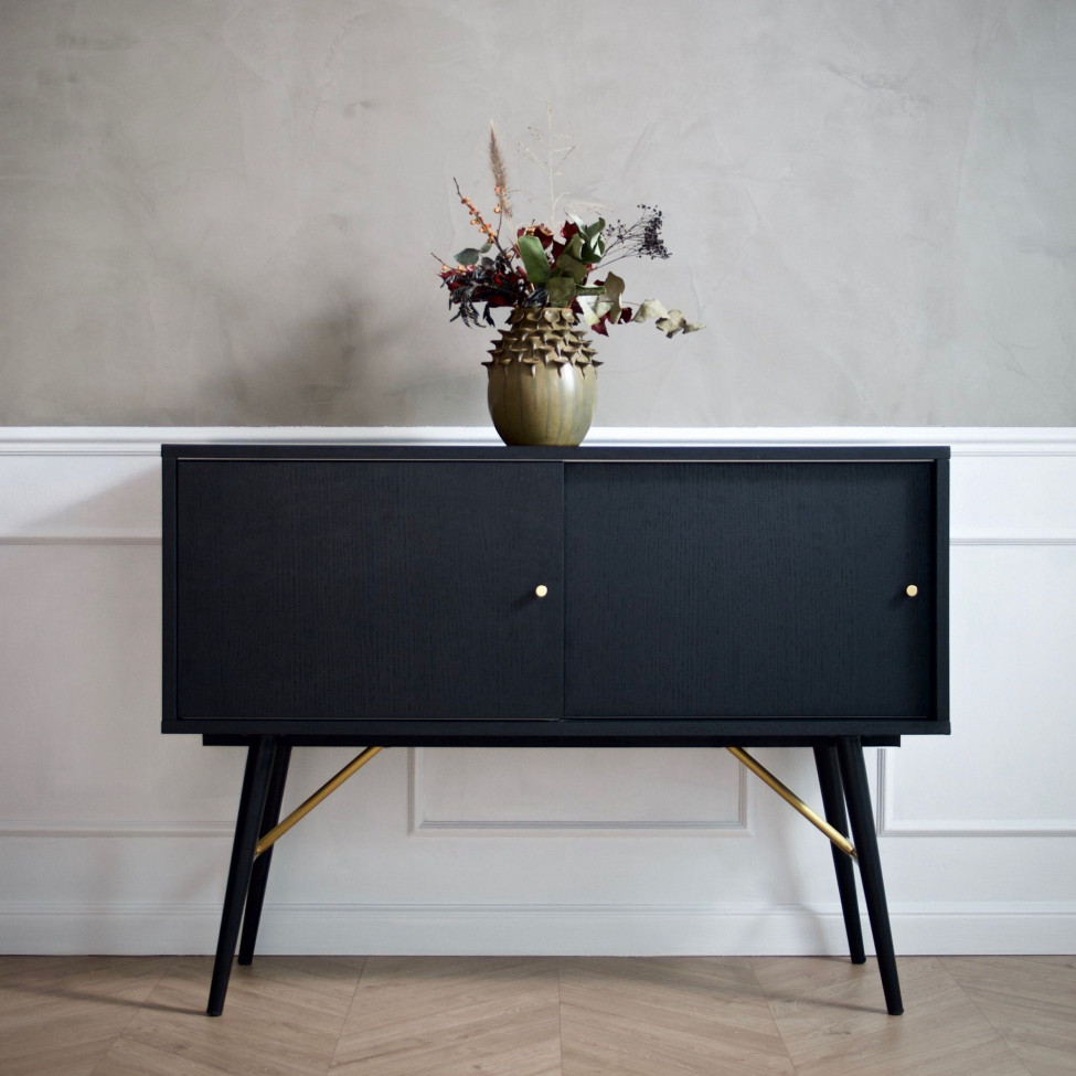Table d'appoint 'Dawn' - Noir