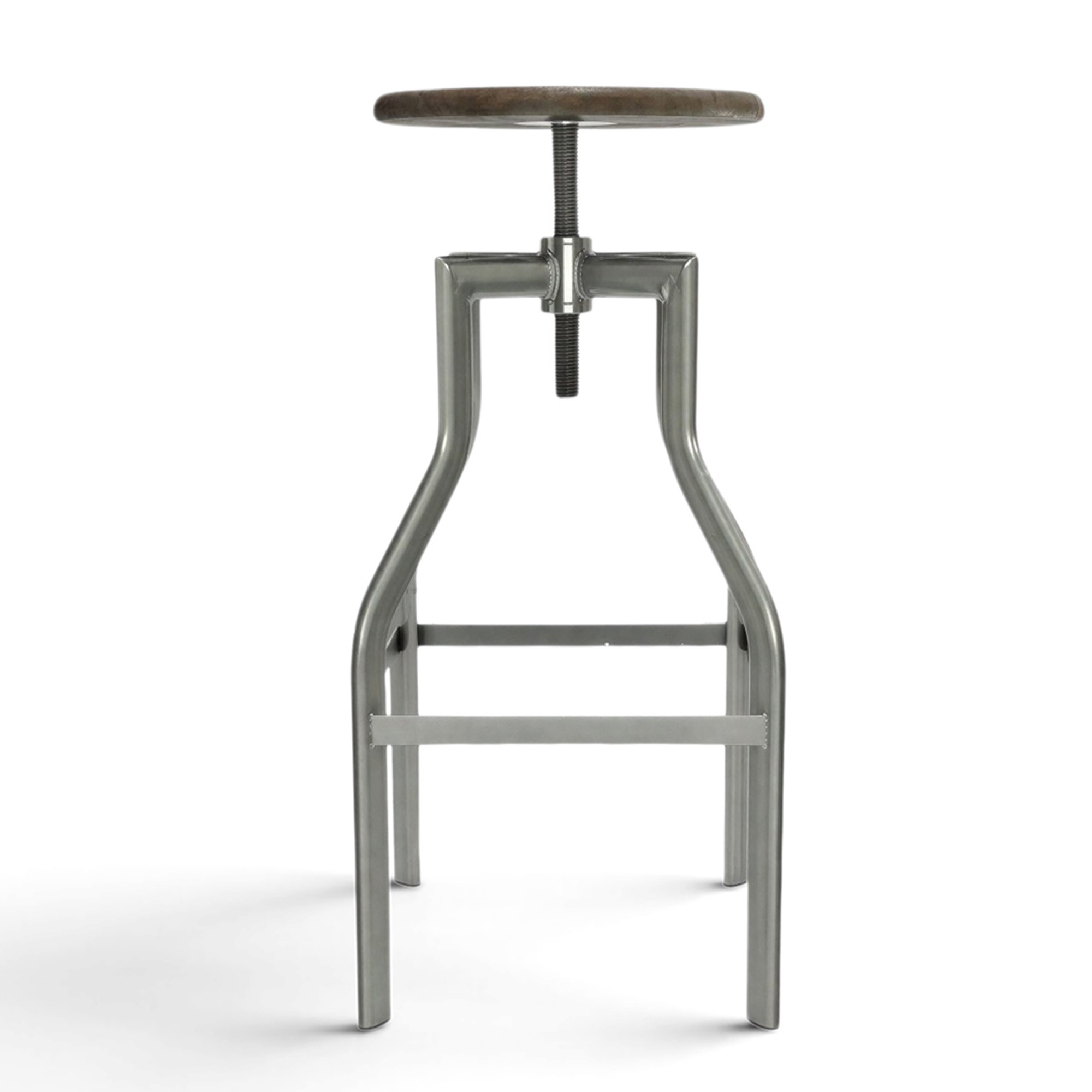 Tabouret 'Forshaga' - Argent/Nature