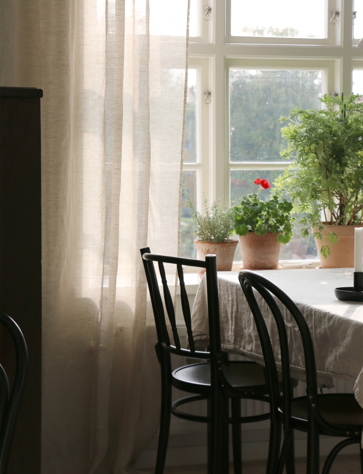 Rideau avec bande fronce 'Dalsland' 145x290 - Nature