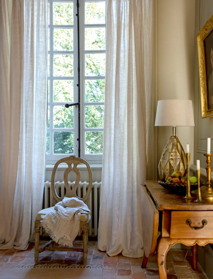 Rideau 'Sunshine' 140x290 - Naturel clair