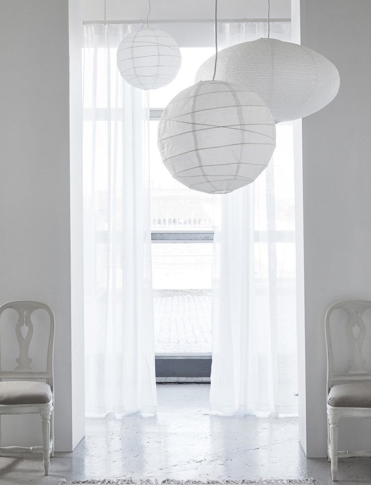 Rideau 'Skylight' 280x290 - Blanc
