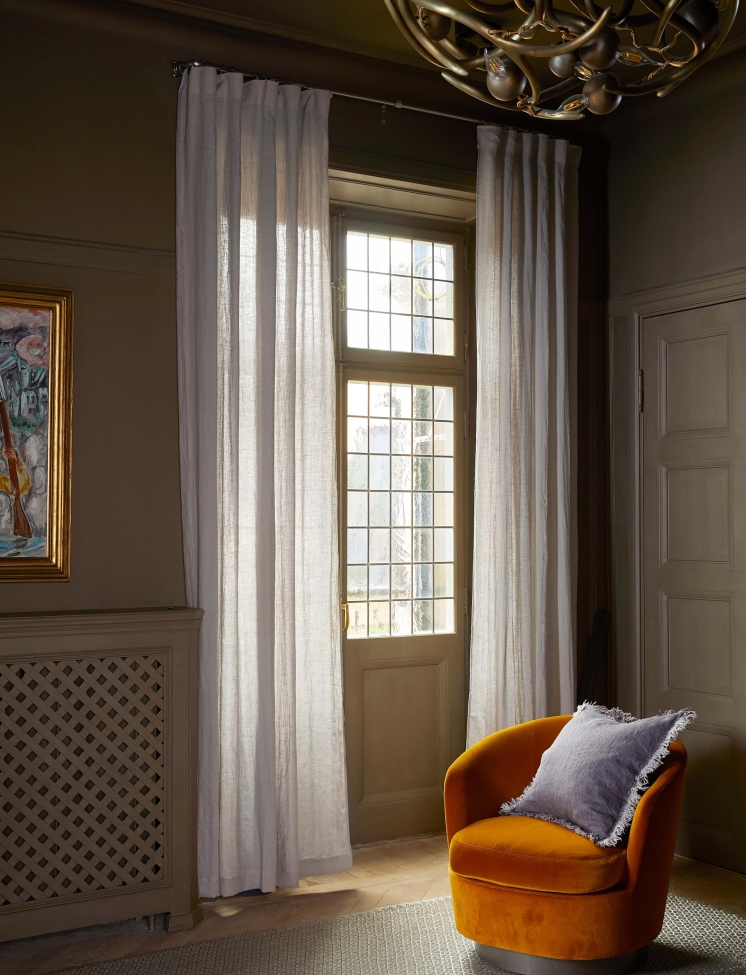 Rideau 'Skylight' 280x290 - Blanc