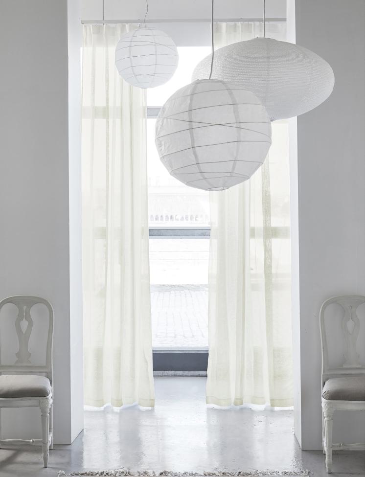 Rideau 'Skylight' 140x290 - Beige