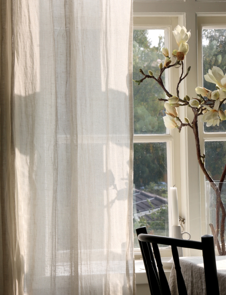 Rideau 'Skylight' 140x290 - Beige