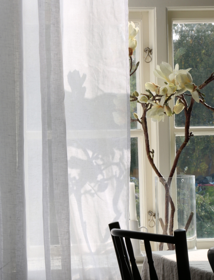 Rideau 'Skylight' 280x290 - Ivoire