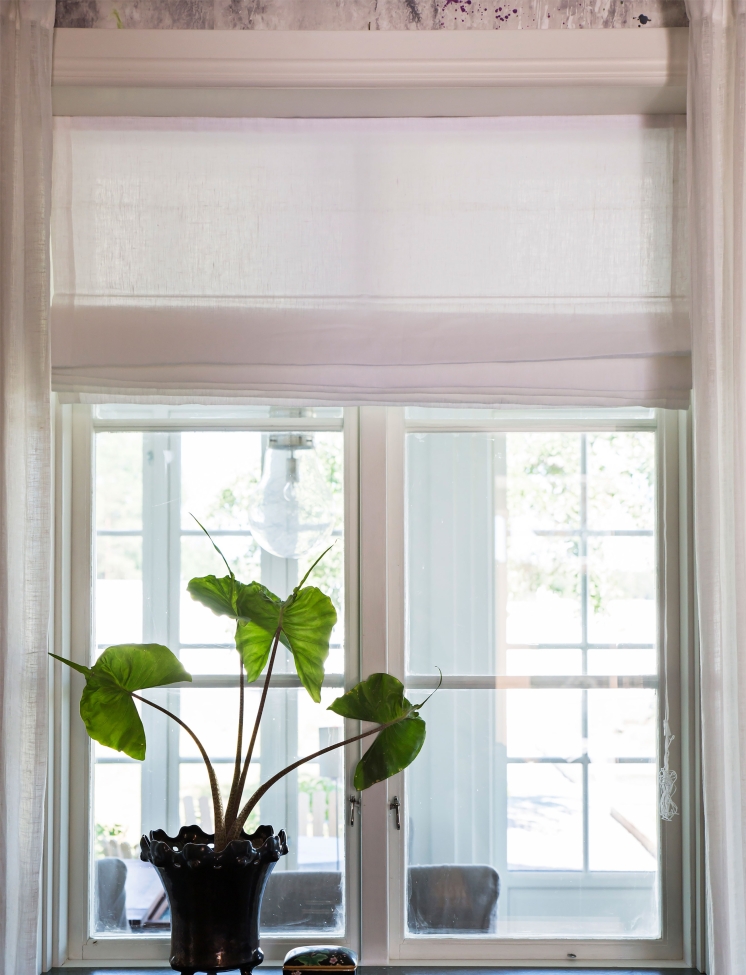 Rideau à enrouleur 'Sunday' 150x180 - Blanc