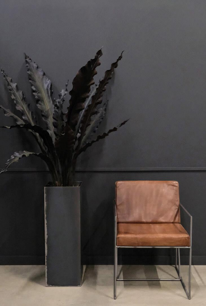 Fauteuil 'Moore' - Marron