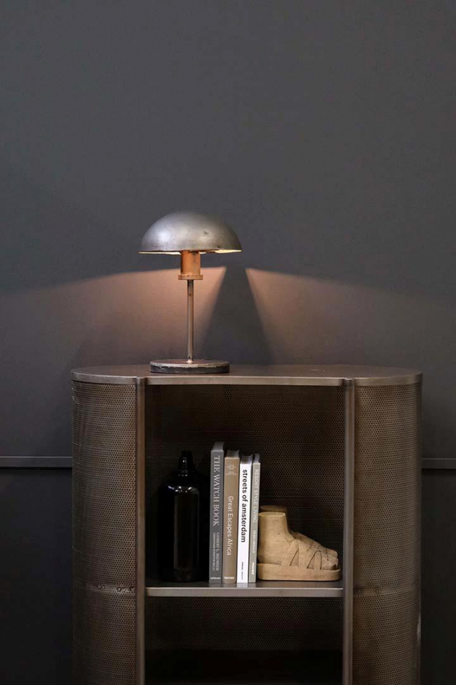 Lampe de table 'Winslet' - Gris