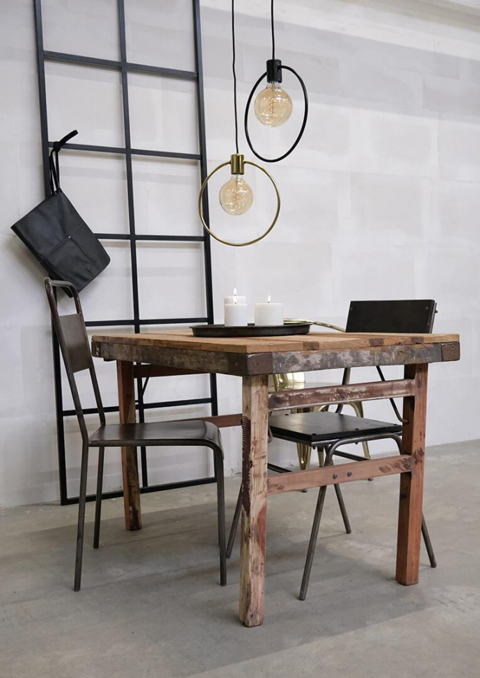 Plafonnier 'Oslo' - Noir