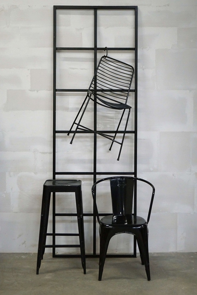 Tabouret 'Copenhagen' - Noir