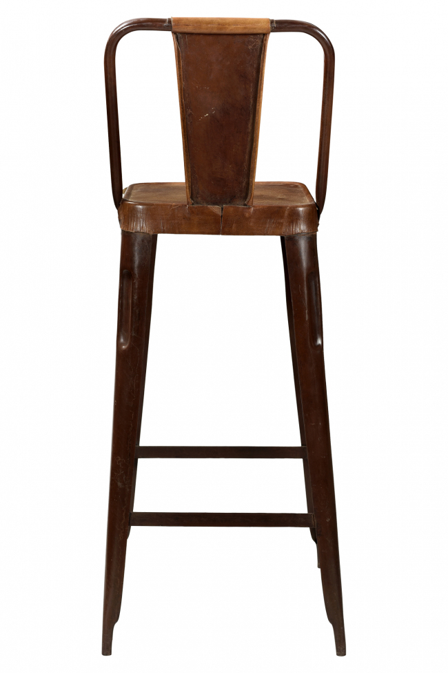 Tabouret 'Cope' - Assise en cuir 2