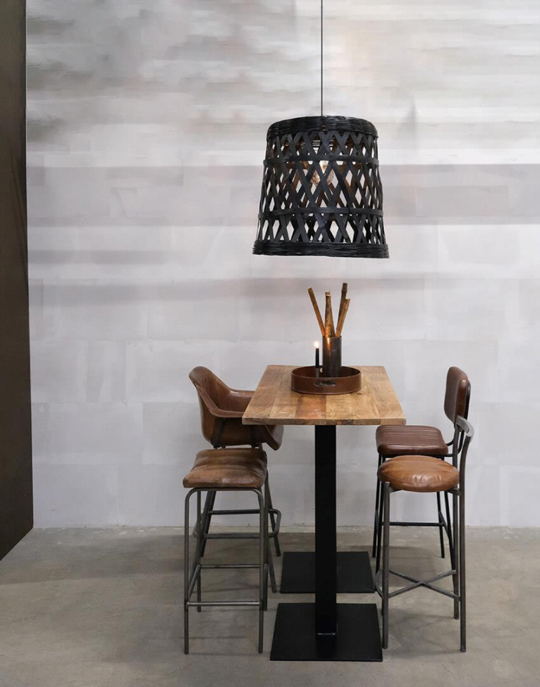 Tabouret 'Icon' - Cuir